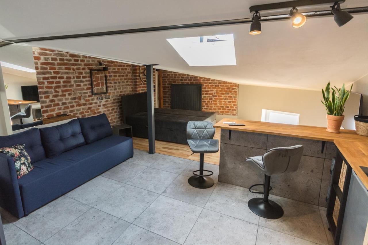 Apartamenty Fabrykanta Ksiezy Mlyn Łódź Eksteriør bilde